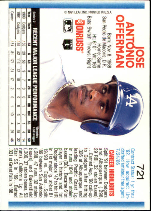 A9587- 1992 Donruss Baseball #S 501-750 + Rookies -du Pick- 15 + Gratis US - Bild 431 von 485