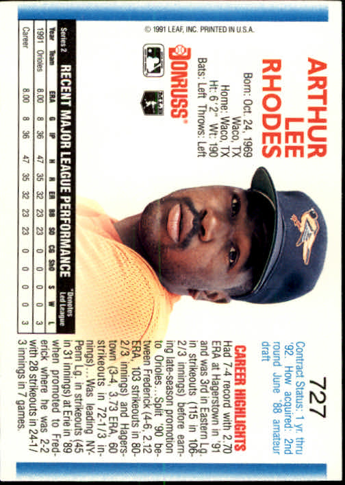A9587- 1992 Donruss Baseball #S 501-750 + Rookies -du Pick- 15 + Gratis US - Bild 443 von 485