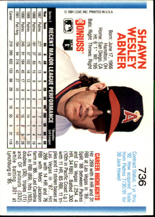 A9587- 1992 Donruss Baseball #S 501-750 + Rookies -du Pick- 15 + Gratis US - Bild 461 von 485