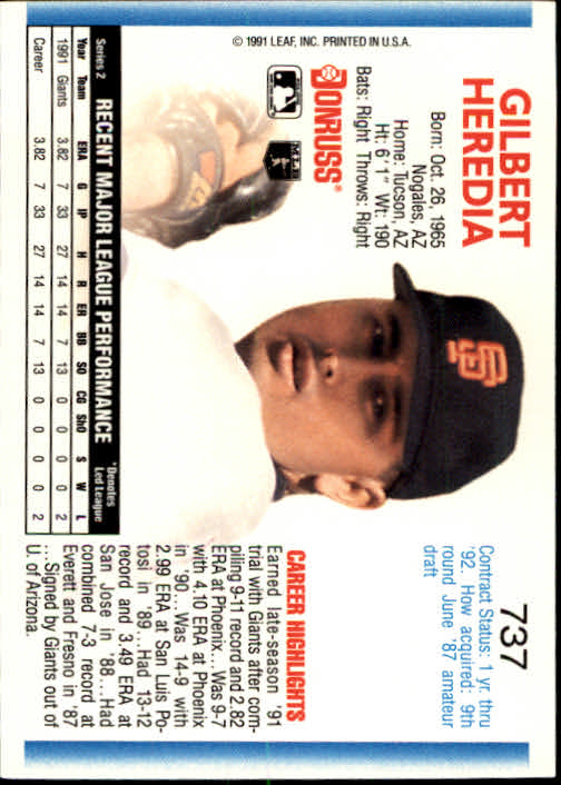 A9587- 1992 Donruss Baseball #S 501-750 + Rookies -du Pick- 15 + Gratis US - Bild 463 von 485