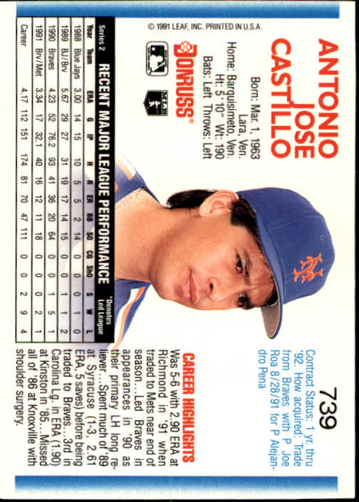 A9587- 1992 Donruss Baseball #S 501-750 + Rookies -du Pick- 15 + Gratis US - Bild 467 von 485