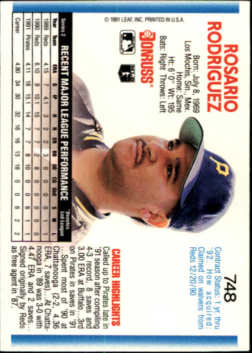 A9587- 1992 Donruss Baseball #S 501-750 + Rookies -du Pick- 15 + Gratis US - Bild 481 von 485