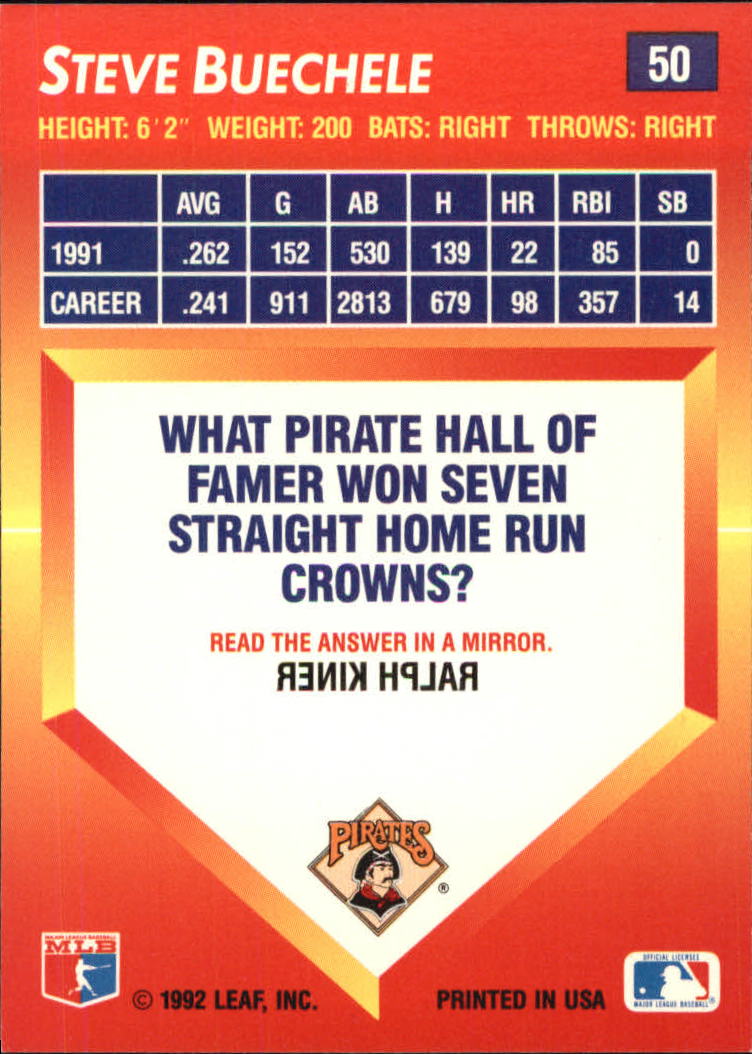 Sports Card Back