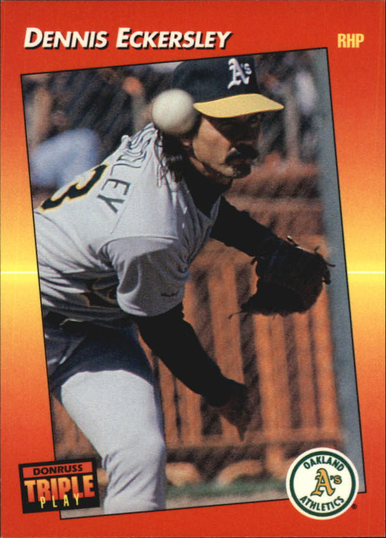 1992 Topps #738 Dennis Eckersley - NM-MT