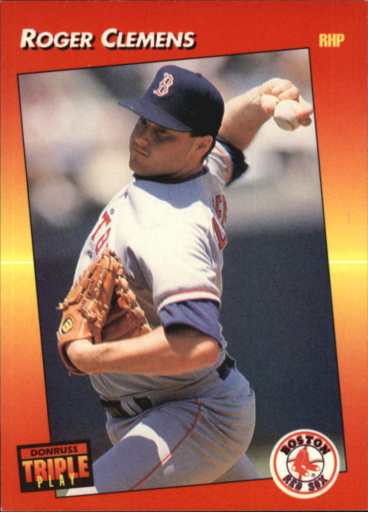 1992 Triple Play #216 Roger Clemens