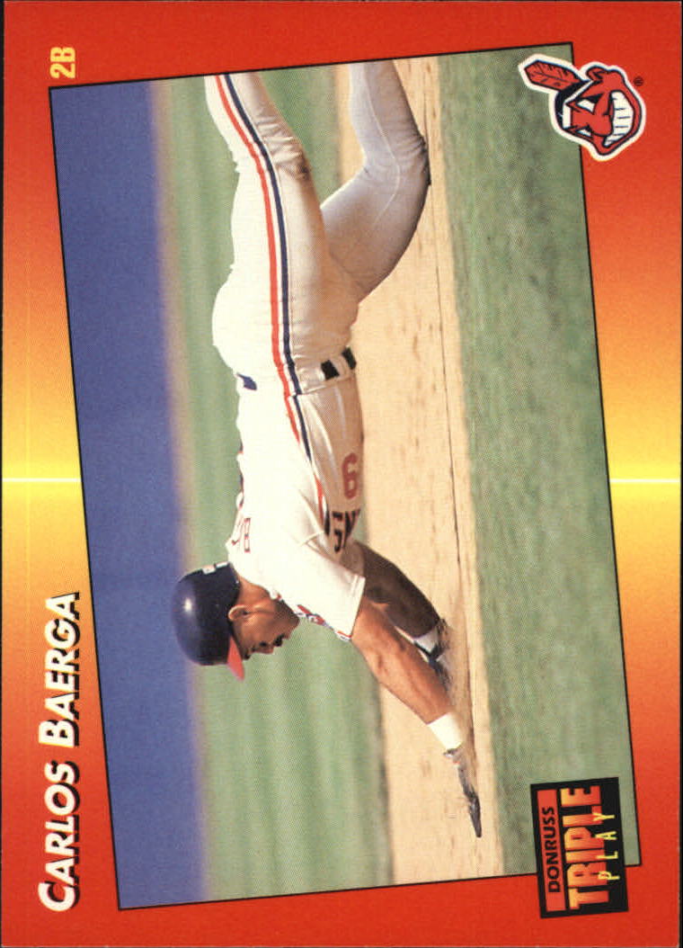 1992 Triple Play #235 Carlos Baerga