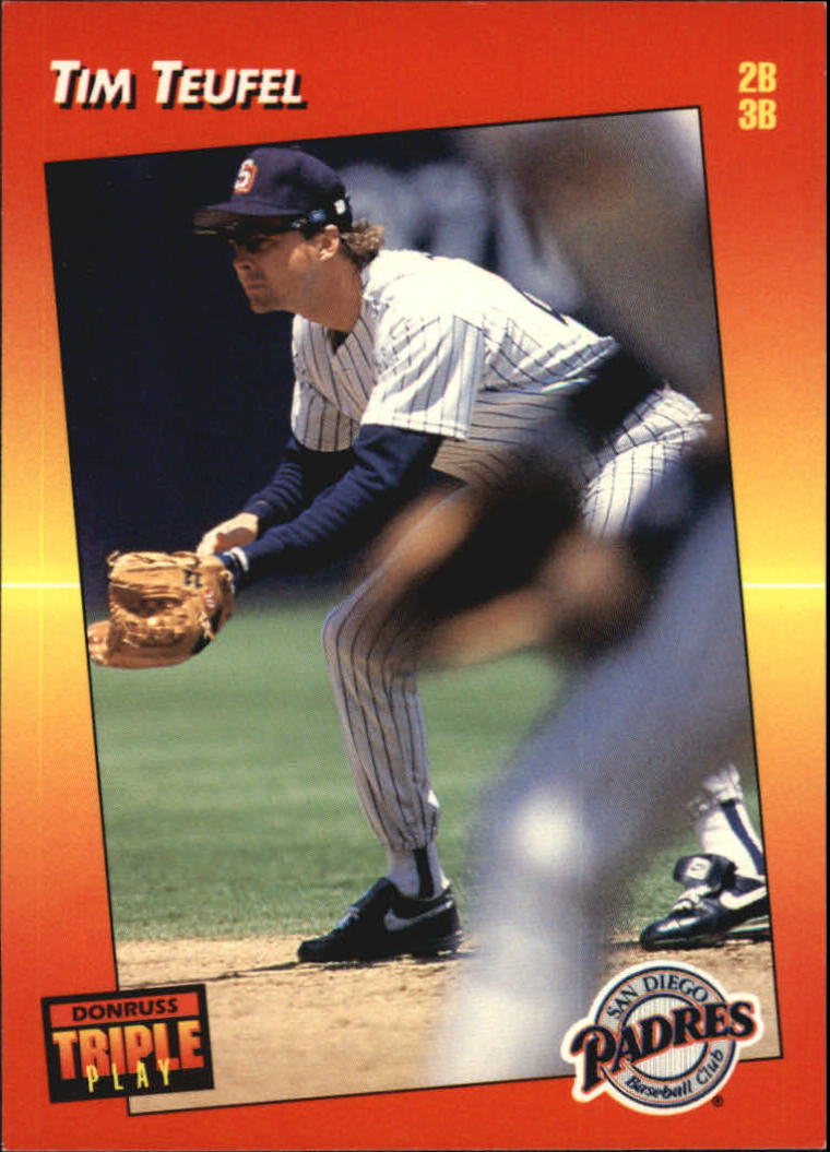 1992 Triple Play (Donruss) Baseball "Main Set" Cards #151 to #264 - Picture 210 of 229