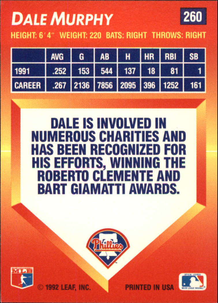 1992 Triple Play (Donruss) Baseball "Main Set" Cards #151 to #264 - Picture 221 of 229