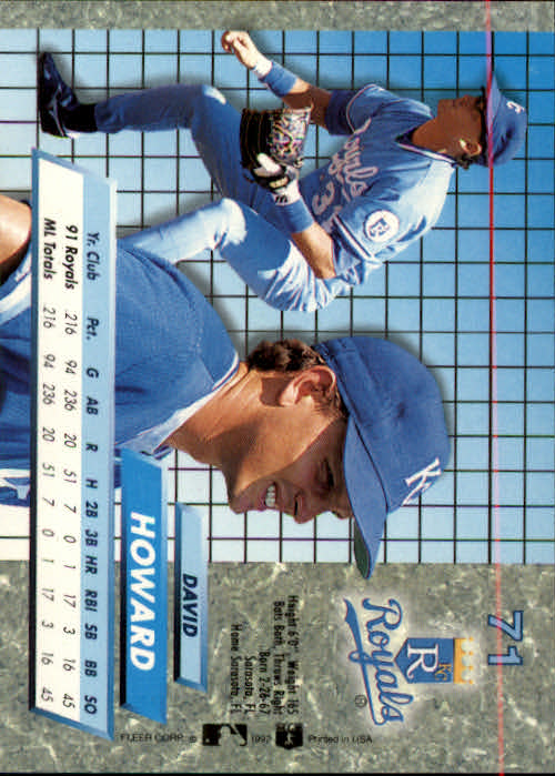 1992 Ultra (Fleer) Baseball "Main Set" Cards #1 to #200 - Picture 143 of 401