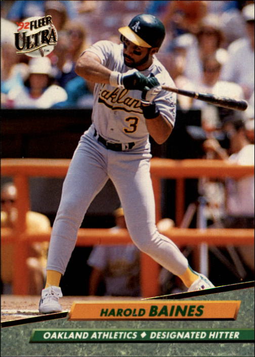 1992 Ultra (Fleer) Baseball "Main Set" Cards #1 to #200 - Picture 218 of 401