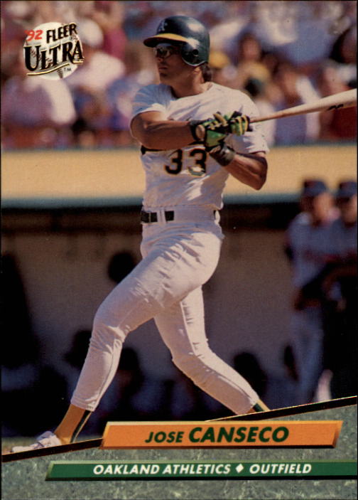 1992 Ultra #110 Jose Canseco