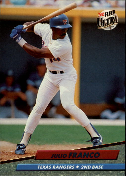 1992 Ultra (Fleer) Baseball "Main Set" Cards #1 to #200 - Picture 262 of 401