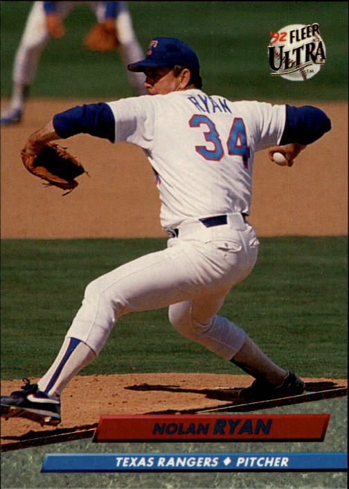 1992 Ultra (Fleer) Baseball "Main Set" Cards #1 to #200 - Picture 282 of 401
