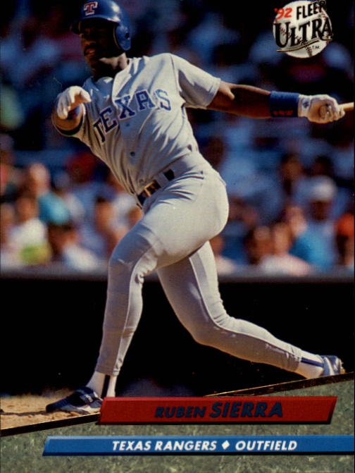 1992 Ultra (Fleer) Baseball "Main Set" Cards #1 to #200 - Picture 284 of 401