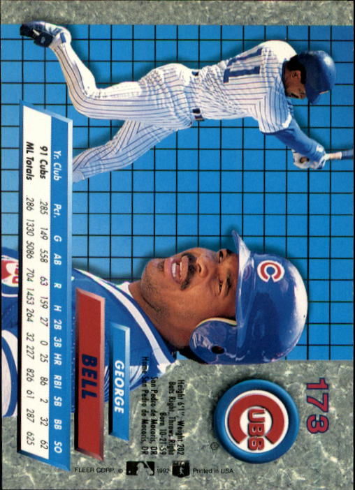 Sports Card Back