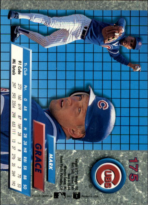 1992 Ultra (Fleer) Baseball "Main Set" Cards #1 to #200 - Picture 351 of 401