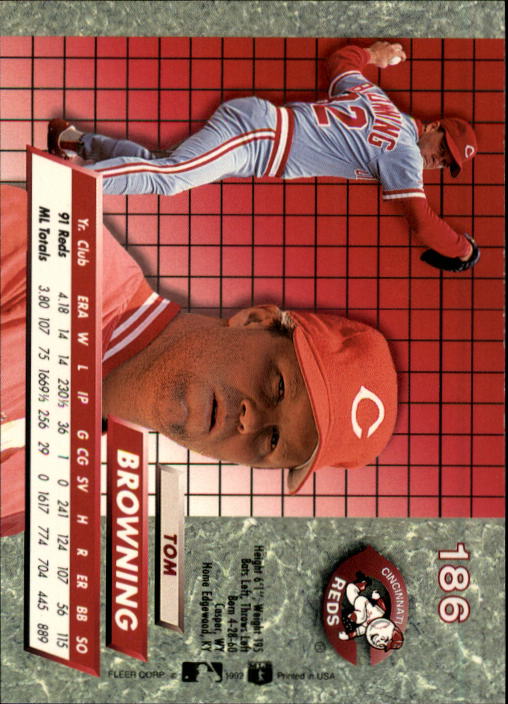 Sports Card Back