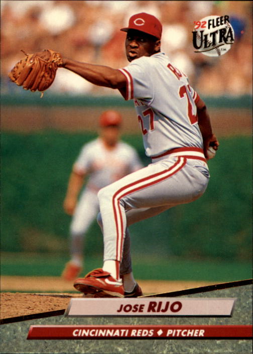 Jose Rijo Signed 1985 Fleer Baseball Card - New York Yankees