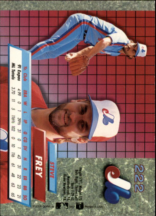 Sports Card Back