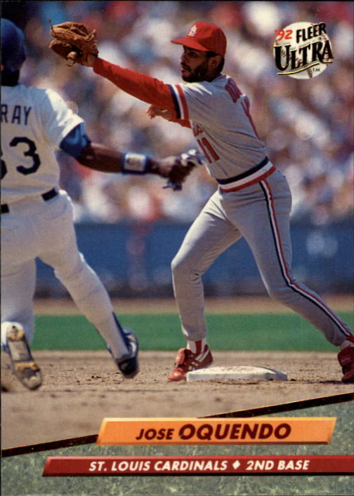 TOM PAGNOZZI 1991 Fleer Ultra Baseball Card #293 St. Louis