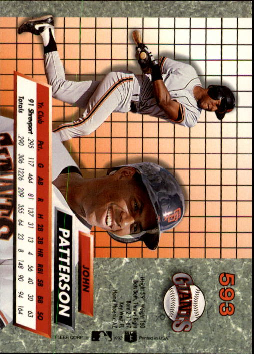 Sports Card Back
