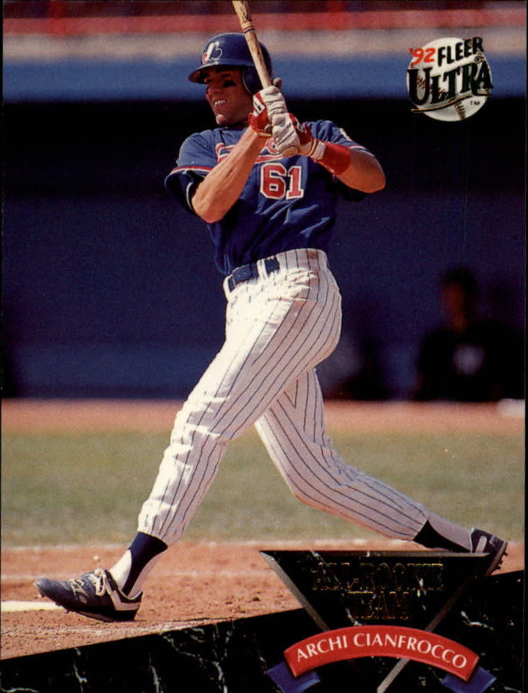 1992 Ultra All-Rookies #4 Archi Cianfrocco