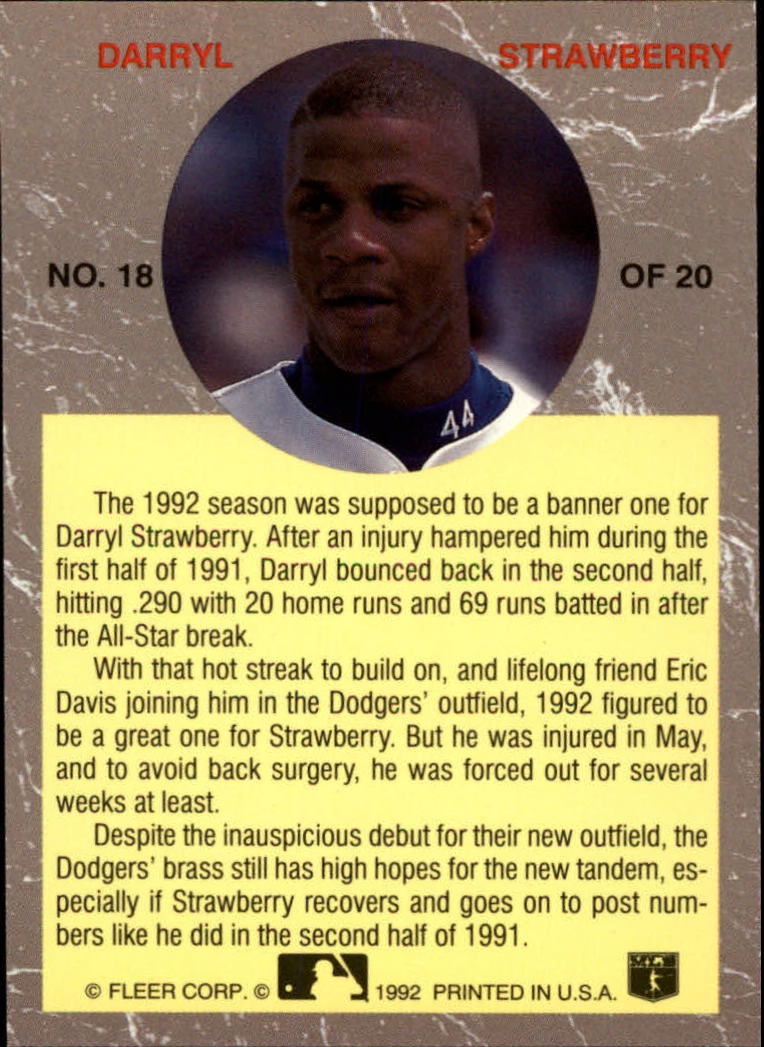 Sports Card Back