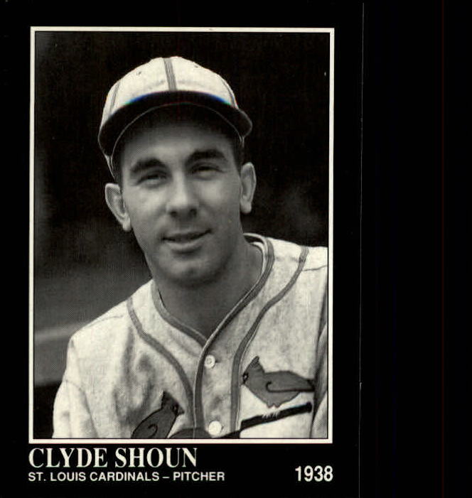 1992 Conlon TSN #379 Clyde Shoun