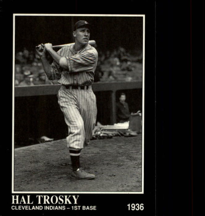 1992 Conlon TSN #385 Hal Trosky