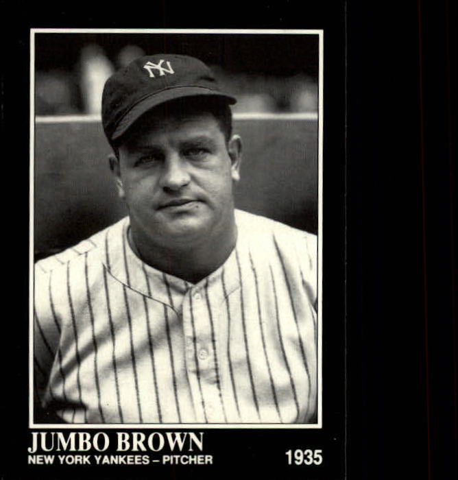1992 Conlon TSN #454 Jumbo Brown