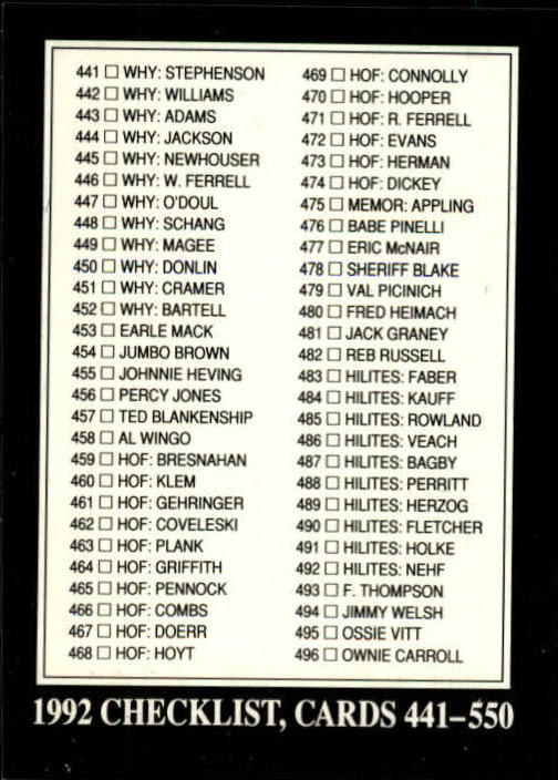 A1235- 1992-1993 Conlon TSN Baseball Cards 501-750 -You Pick- 15+ FREE US SHIP - Bild 260 von 443