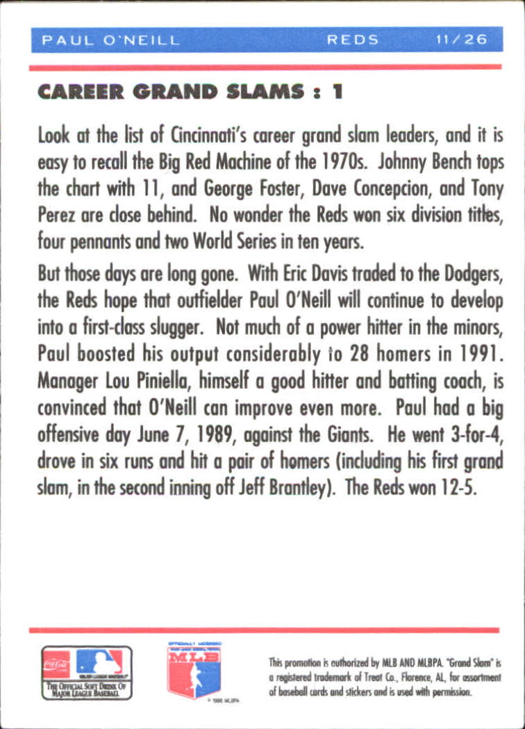 Sports Card Back