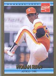 1992 Donruss Coca Cola Nolan Ryan Career Series card #21- NM-Astros-1987 on  eBid Canada