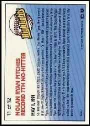 Sports Card Back