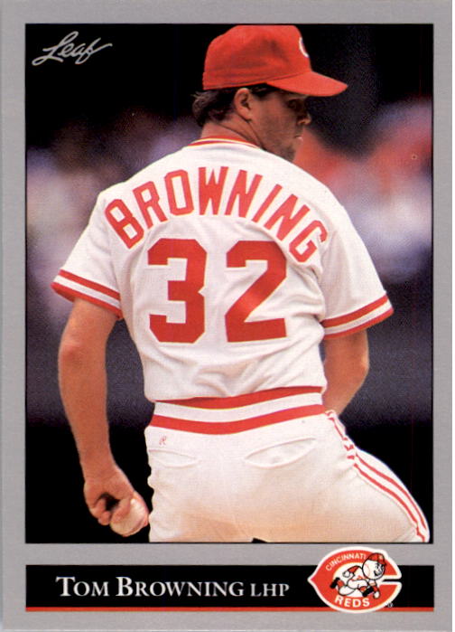1992 Leaf #46 Tom Browning