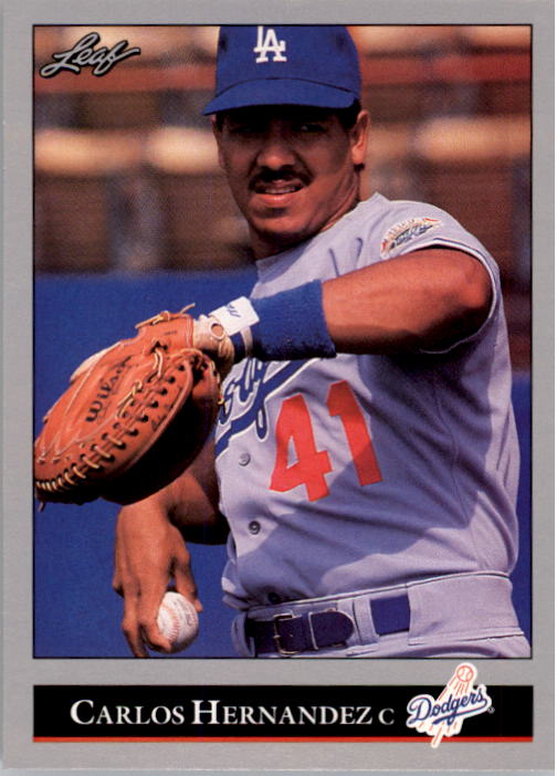 1992 Leaf #54 Carlos Hernandez