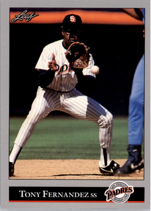 A8003- 1992 Leaf Baseball Card #s 1-200 +Rookies -You Pick- 15+ FREE US SHIP - Picture 368 of 395