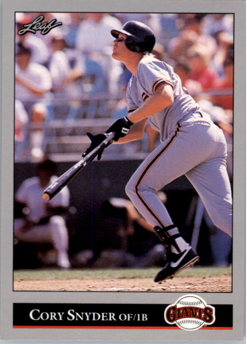 A8003- 1992 Leaf Baseball Card #s 1-200 +Rookies -You Pick- 15+ FREE US SHIP - Picture 370 of 395
