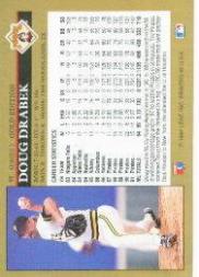 1992 Leaf Black Gold #11 Doug Drabek back image