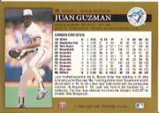 1992 Leaf Black Gold #35 Juan Guzman back image
