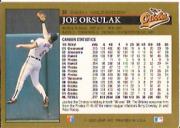 1992 Leaf Black Gold #36 Joe Orsulak back image