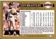 1992 Leaf Black Gold #56 Jeff Brantley back image