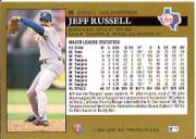 1992 Leaf Black Gold #90 Jeff Russell back image