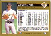 1992 Leaf Black Gold #96 Zane Smith back image