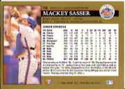 1992 Leaf Black Gold #108 Mackey Sasser back image