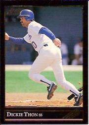 1992 Leaf Black Gold #180 Dickie Thon