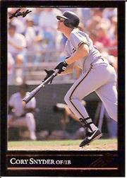 A8038- 1992 Leaf Black Gold Baseball Card #s 1-200 -You Pick- 15+ FREE US SHIP - Picture 234 of 249