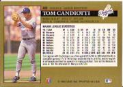 1992 Leaf Black Gold #409 Tom Candiotti back image