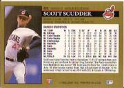 1992 Leaf Black Gold #429 Scott Scudder back image