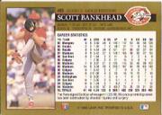1992 Leaf Black Gold #485 Scott Bankhead back image